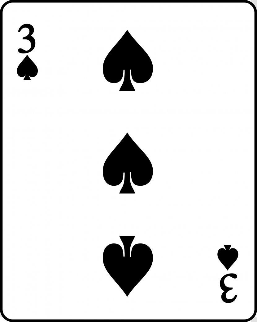 Playing Card Ace Of Spades Standard 52-card Deck Suit - Area Transparent PNG