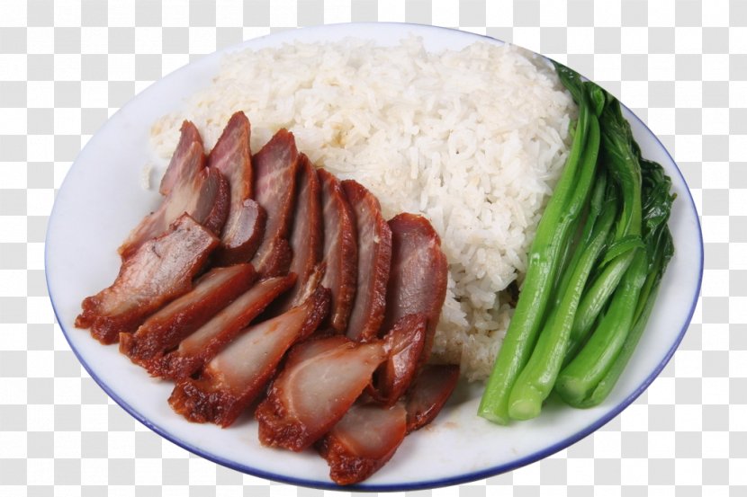 Roast Beef Full Breakfast Char Siu Food - Bacon Meal Transparent PNG