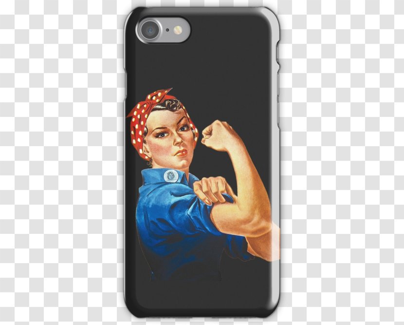 We Can Do It! Rosie The Riveter T-shirt Woman Zazzle Transparent PNG