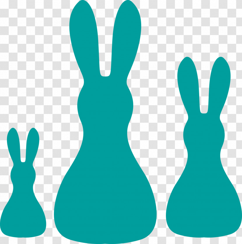 Hares Rabbit Meter Teal H&m Transparent PNG