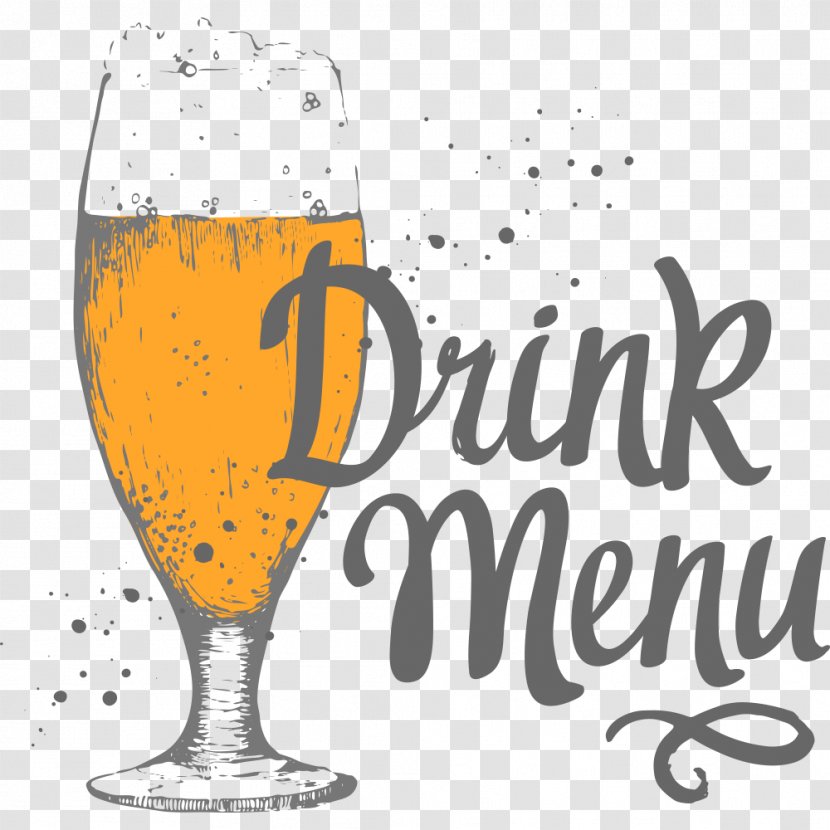 Royalty-free Euclidean Vector Wok Illustration - Brand - Glass Of Beer Transparent PNG