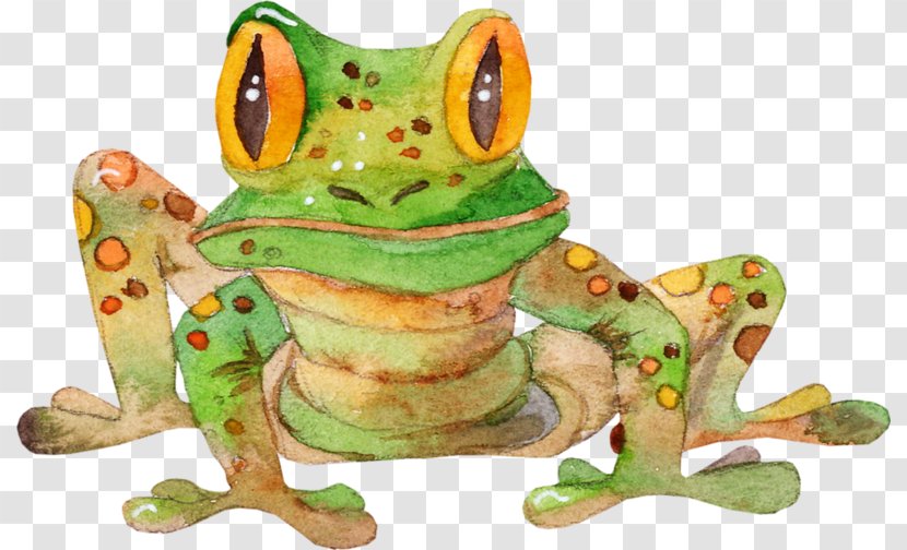 True Frog Toad Tree Painting - Decoupage Transparent PNG