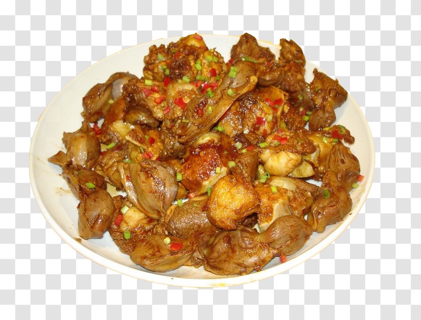 Fried Chicken Domestic Pig Roast Gizzard - Bone Gizzards Transparent PNG