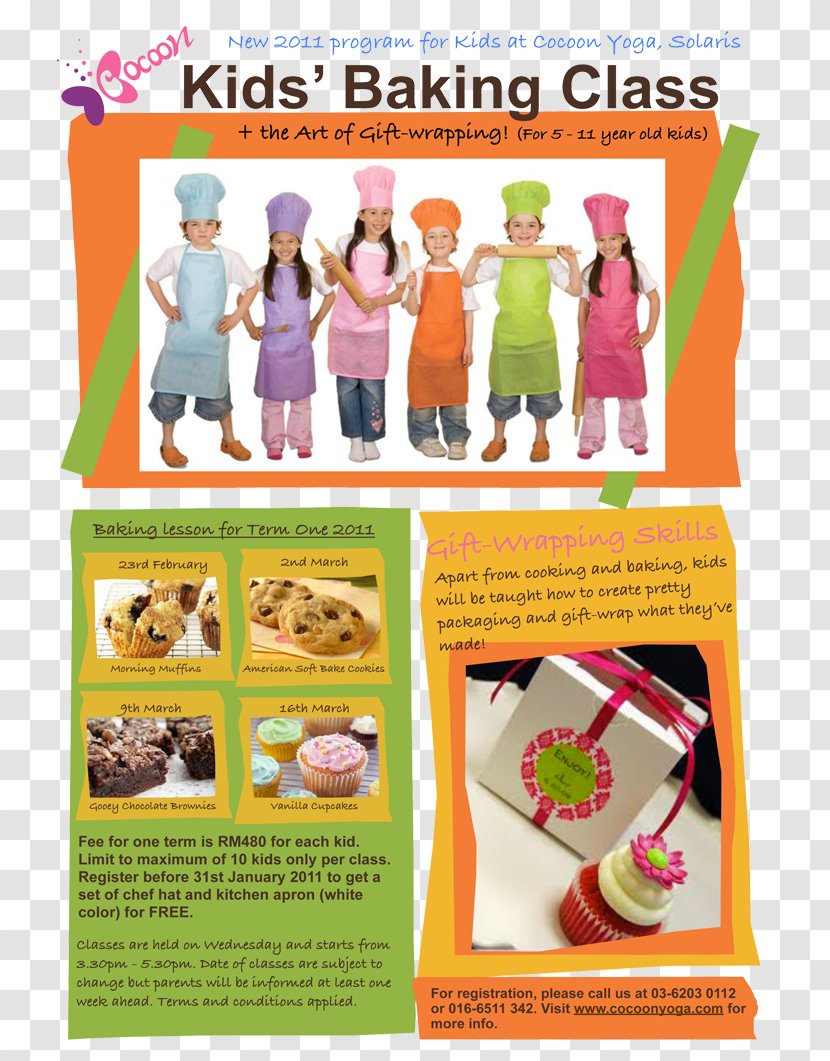 Child Brochure Yoga Pamphlet Baking - Anythink Transparent PNG