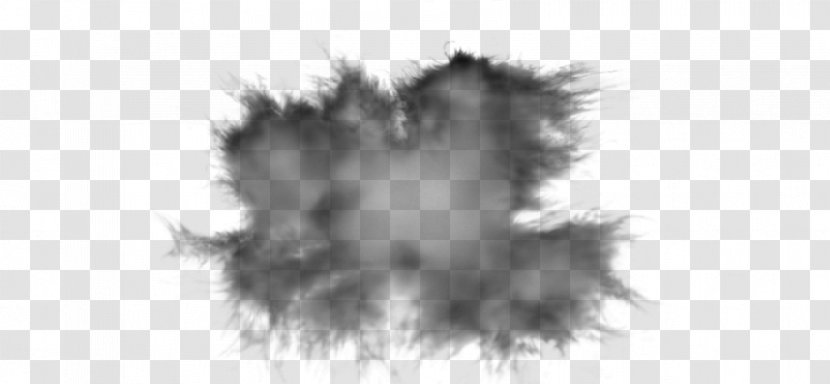 Template Clip Art - Tail - Black Clouds Transparent PNG