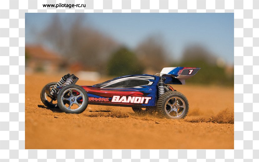 Radio-controlled Car Traxxas Bandit Dune Buggy Transparent PNG