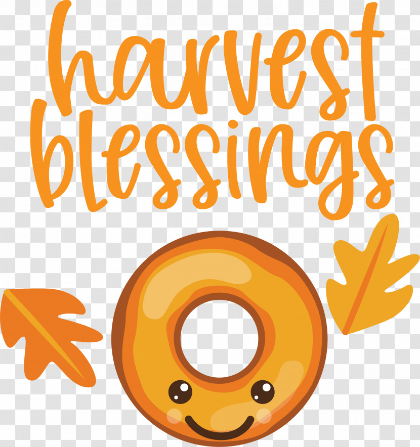 Harvest Blessings Thanksgiving Autumn Transparent PNG