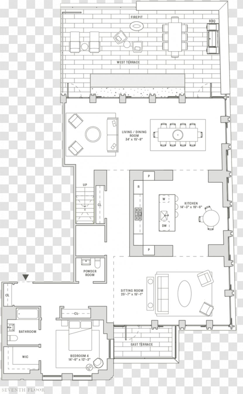 Floor Plan Architecture Technical Drawing - Design Transparent PNG