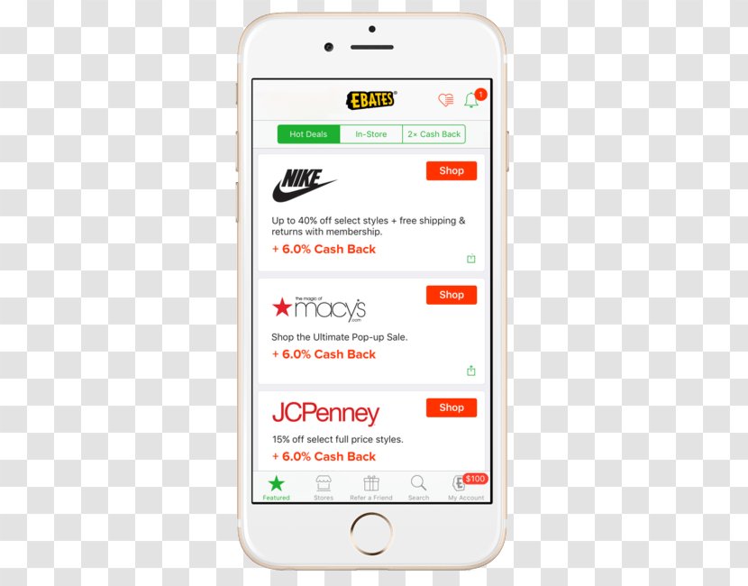Smartphone Cashback Website Reward Program Mobile Phone Accessories Online Shopping - Retail Transparent PNG