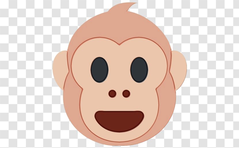 Monkey Cartoon - Tongue - Animation Jaw Transparent PNG