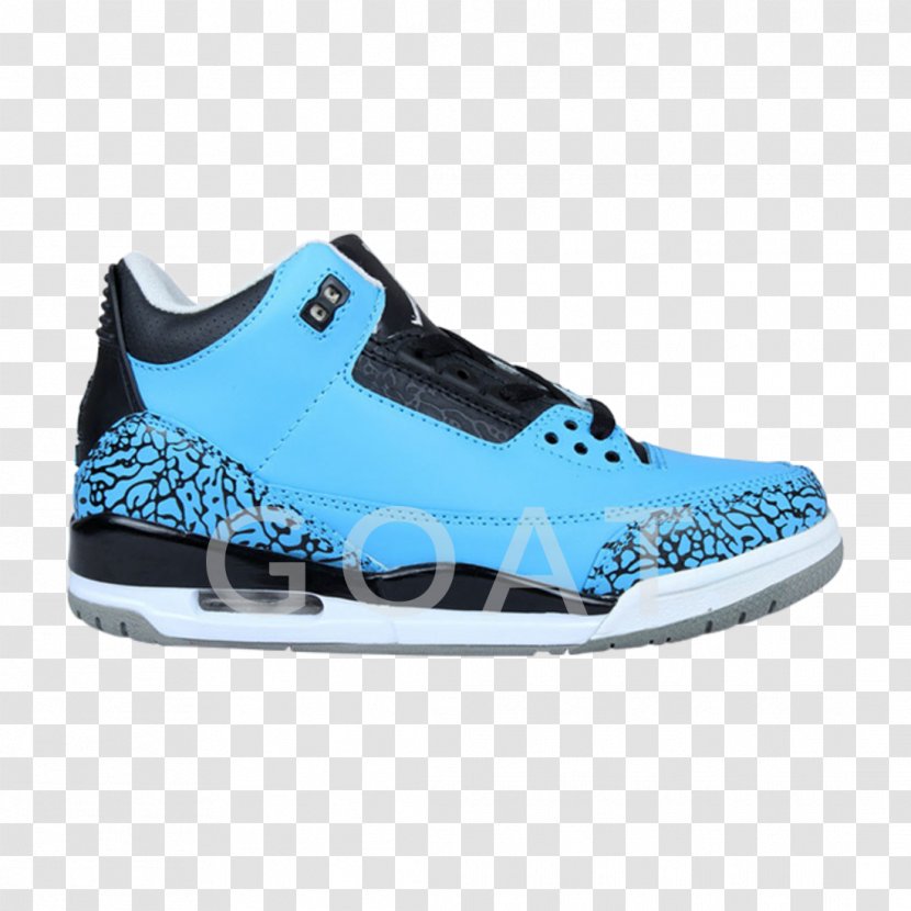 Nike Air Max Jordan Force 1 Blue Sneakers Transparent PNG