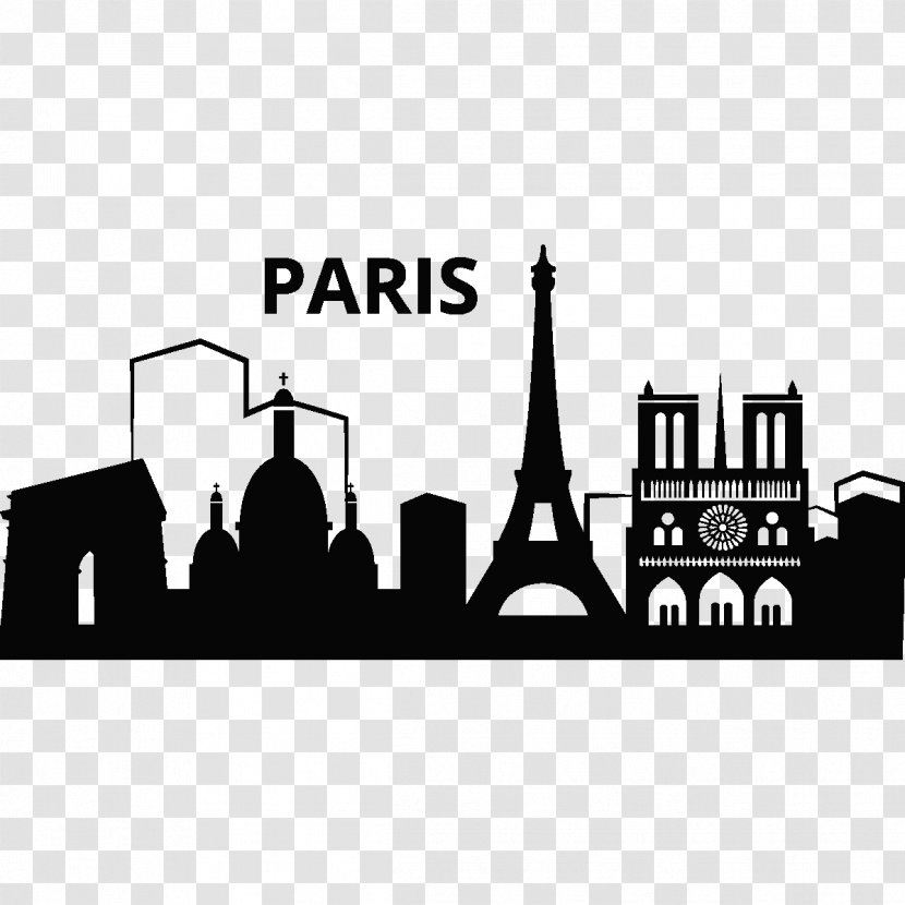 Eiffel Tower Toits De Paris Stencil Pisa City Transparent PNG