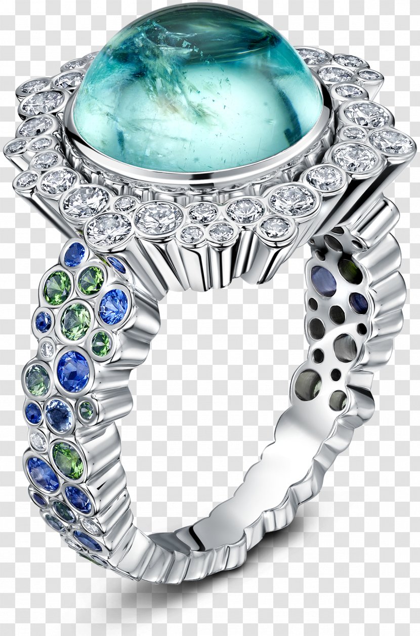 Jewellery Engagement Ring Gemstone Diamond - Designer - Riotous Transparent PNG