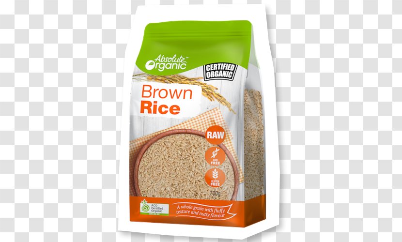 Vegetarian Cuisine Organic Food Breakfast Cereal Rice - Brown Transparent PNG