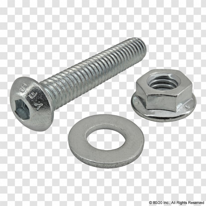 Nut Screw Fastener Washer Bolt - Thread Transparent PNG