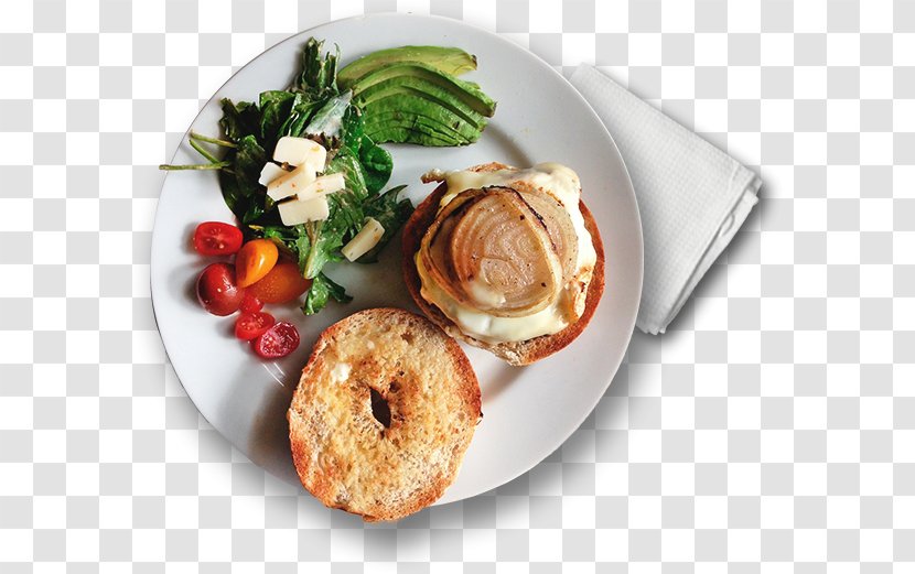 Hamburger Bagel Breakfast Bacon Fast Food - Bread - Creative Burger Transparent PNG