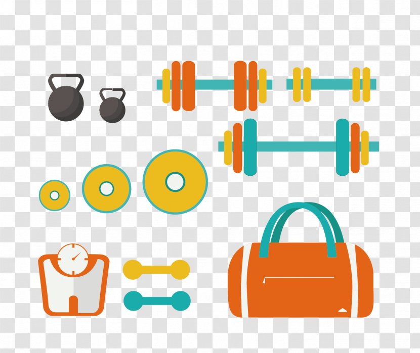 Exercise Equipment Physical Euclidean Vector Sports - CD Package Transparent PNG
