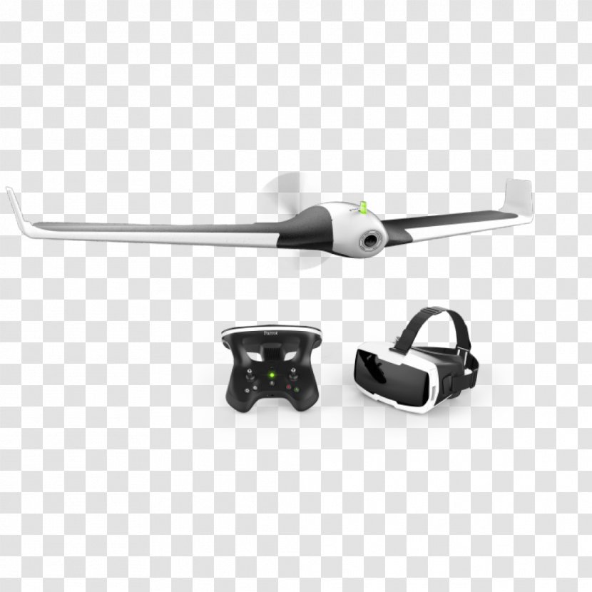 Parrot Bebop Drone AR.Drone 2 Fixed-wing Aircraft Disco - Fixedwing - Remote Controlled Transparent PNG