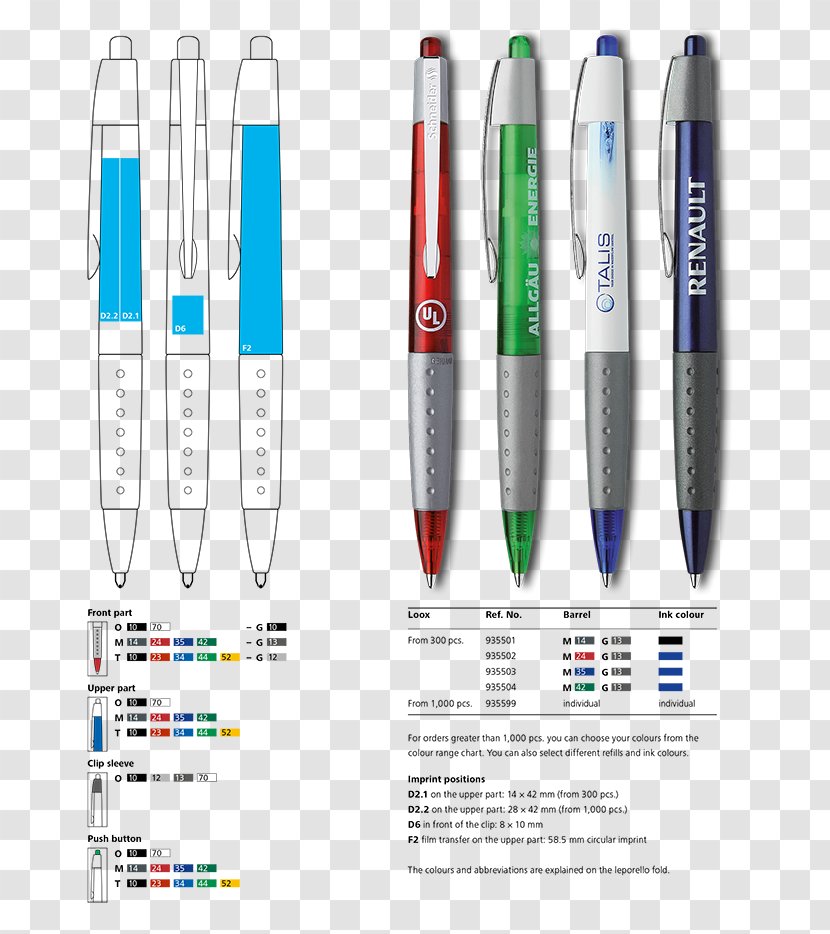 Schneider Loox Retractable Ballpoint Pen Highlighter Marker Weiß Schwarz - Lamy Transparent PNG