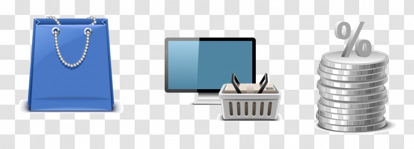 Shopping Cart List Icon - Logo - Vector Computer Bag Transparent PNG