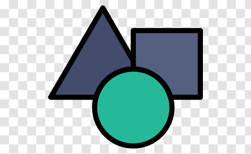 Circle Symbol Shape Geometry Clip Art - Triangle - Geometric Shapes Transparent PNG