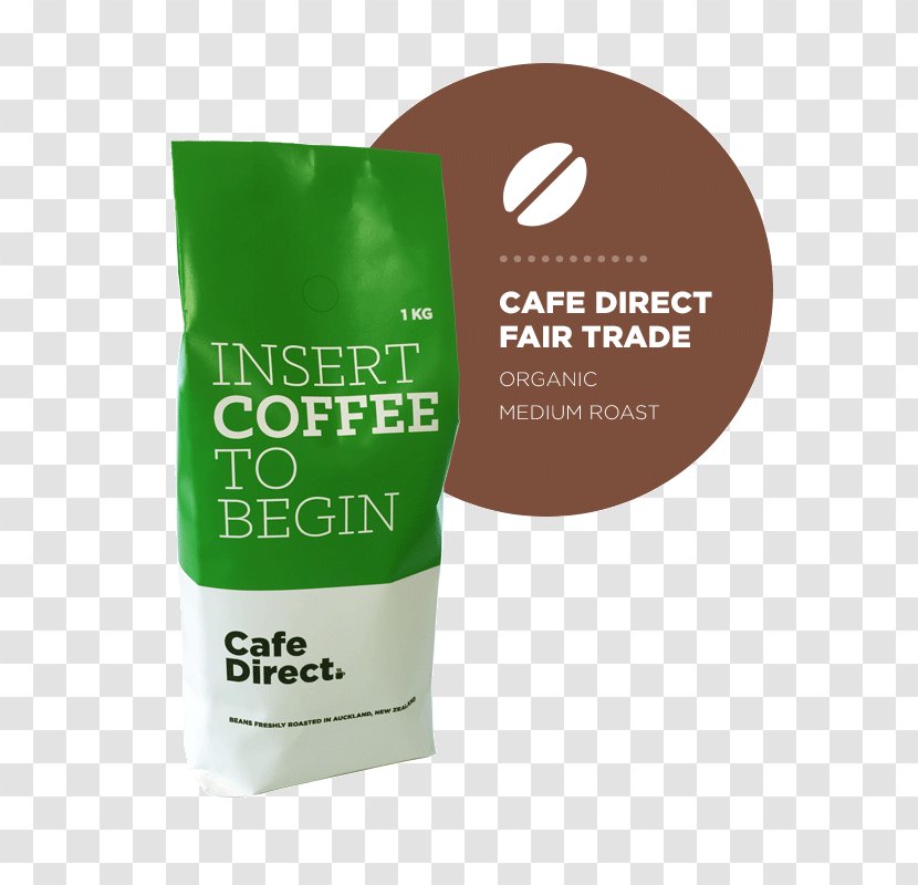 Coffee Bean Espresso Cafédirect Decaffeination - Fair Trade Transparent PNG