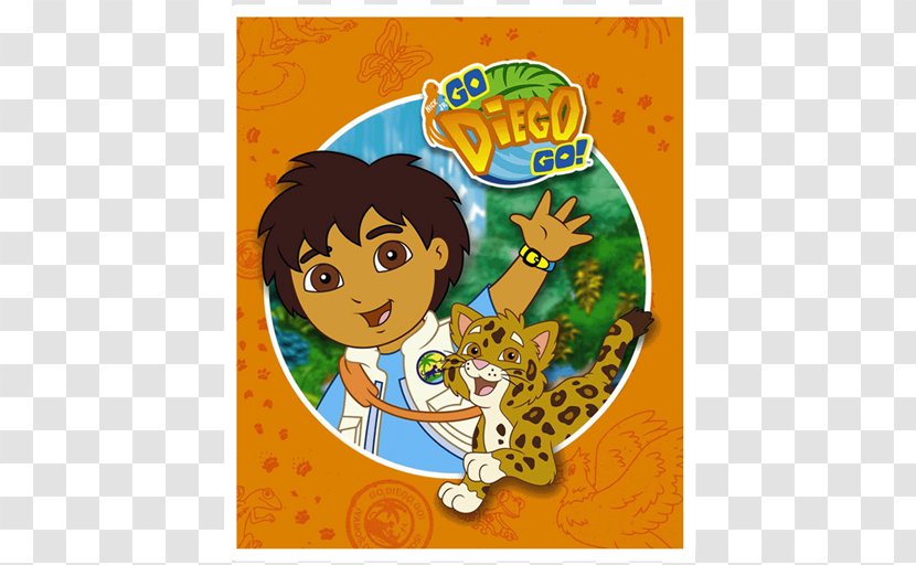Television Show Baby Jaguar Streaming Media Go, Diego, Go! - Go Diego Season 1 - 1Stationery Posters Transparent PNG