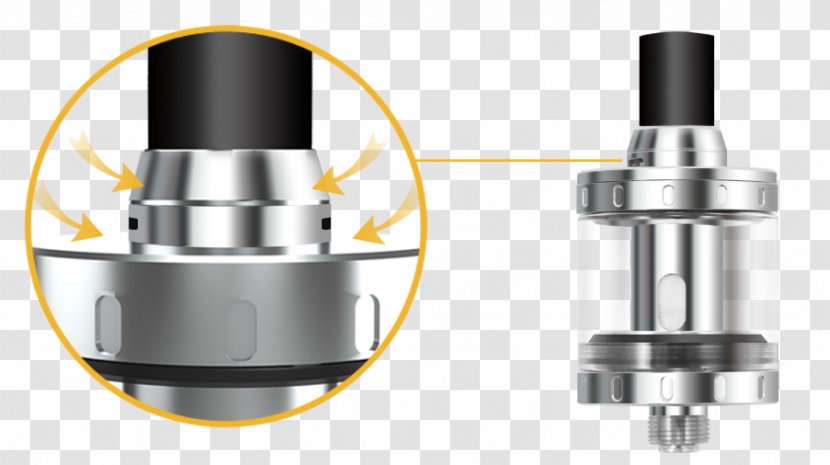 Electronic Cigarette Nautilus-X Atomizer Nozzle Clearomizér - Glass - Airflow Transparent PNG