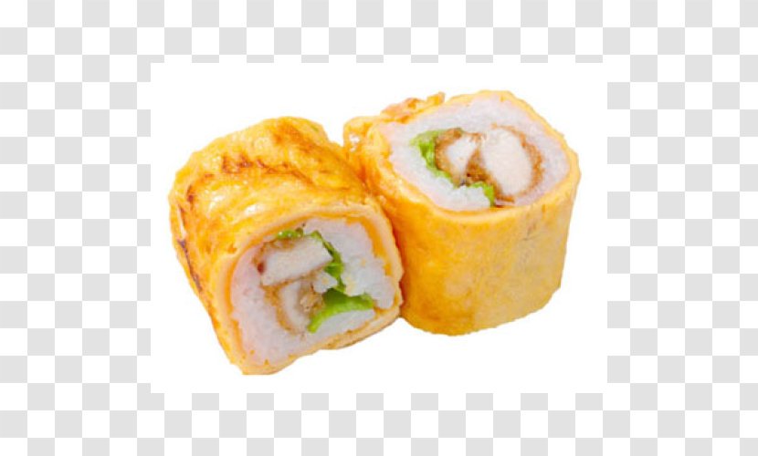 California Roll Sushi Sashimi Chirashizushi Avocado - Appetizer - Egg Rolls Transparent PNG