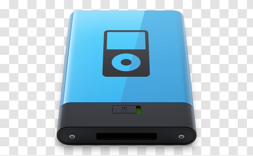 Electronic Device Ipod Multimedia Electronics Accessory - Backup - Blue IPod B Transparent PNG