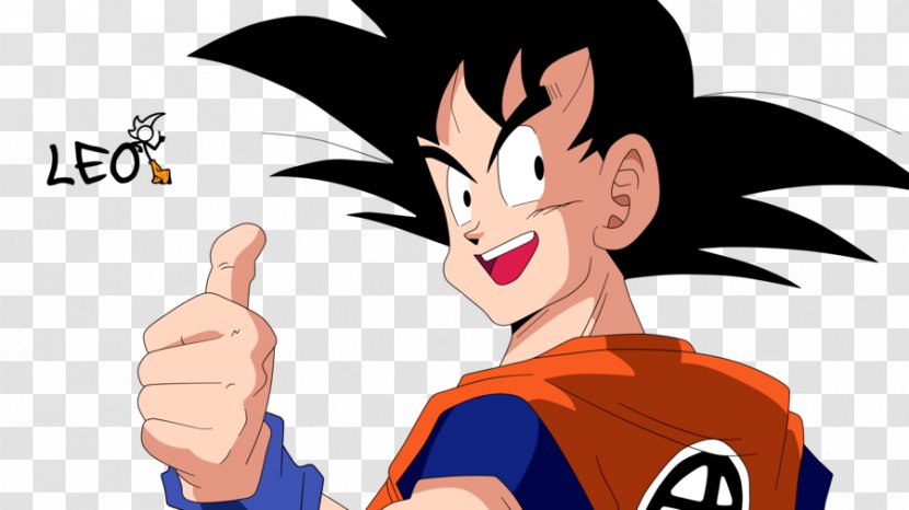 Goku Majin Buu Thumb Dragon Ball - Cartoon Transparent PNG