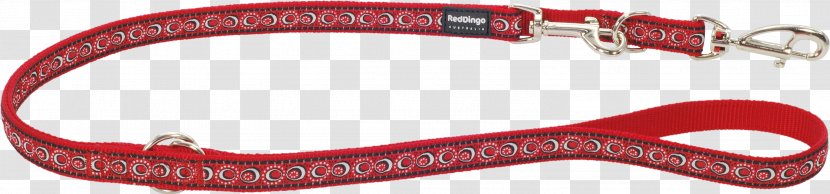 Dog Dingo Leash Collar Hibiscus Red - Fashion Accessory Transparent PNG