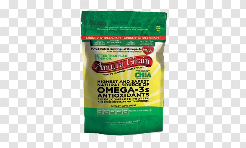 Whole Grain Chia Cereal Omega-3 Fatty Acids - Dietary Reference Intake - Milk Pouch Transparent PNG