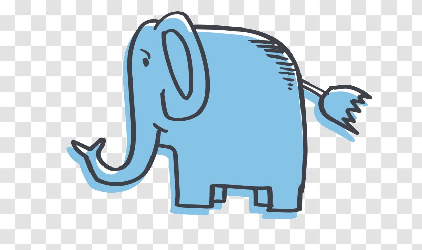 Elephant Background - Elephants And Mammoths - Cartoon Transparent PNG