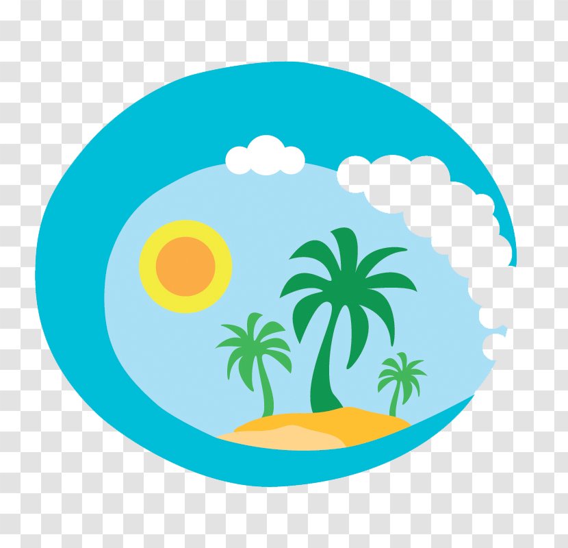 Clip Art Tourism Image Illustration - Logo - Beach Sign Transparent PNG