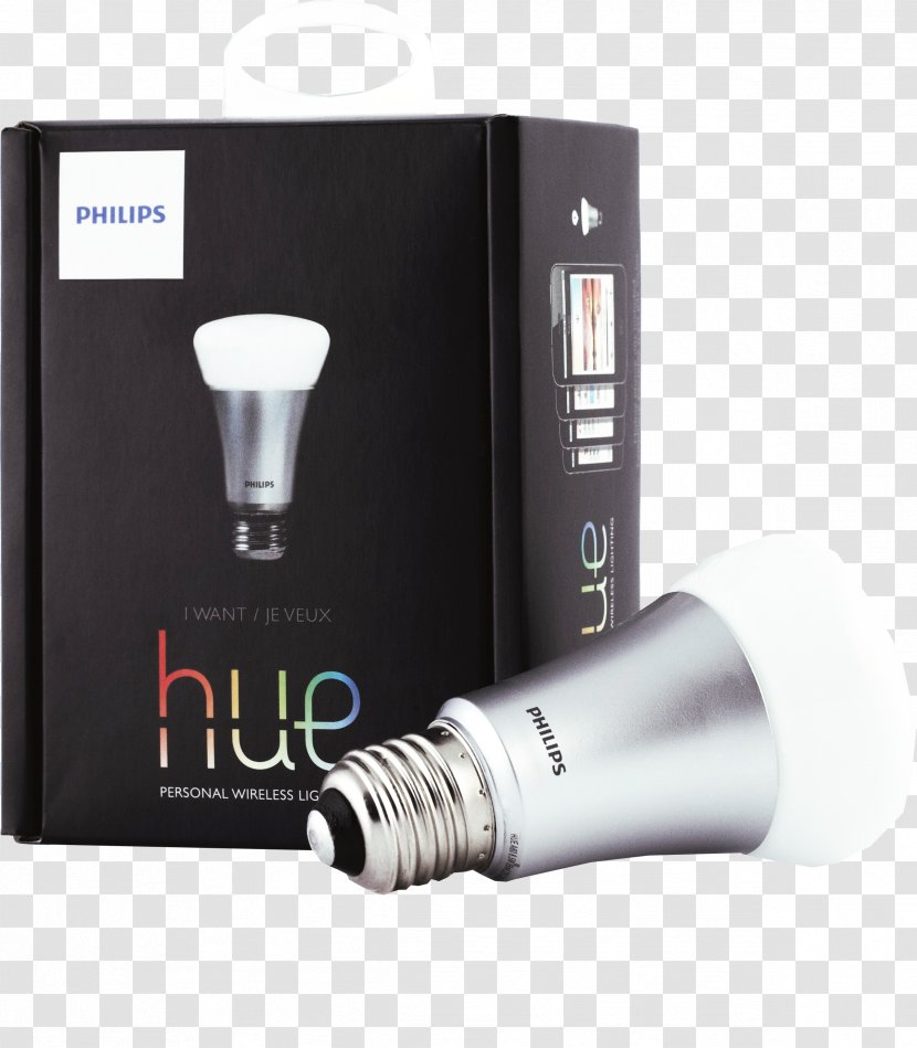 Incandescent Light Bulb Philips Hue LED Lamp Edison Screw - Lightbulb Socket Transparent PNG