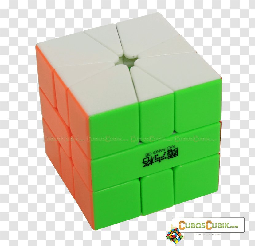 Square-1 Rubik's Cube Pyraminx Skewb - Rectangle - Colored Squares Transparent PNG