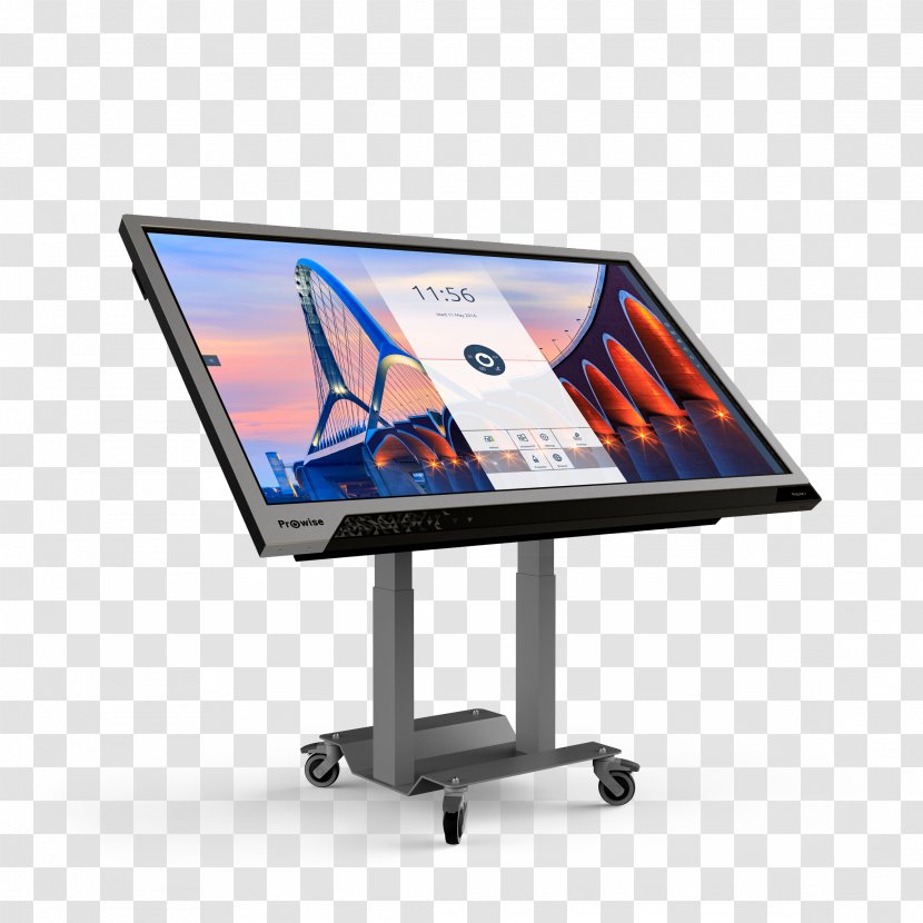 Computer Monitors Touchscreen Multi-touch Interactivity Interactive Whiteboard - Monitor Accessory - Optimus Transparent PNG