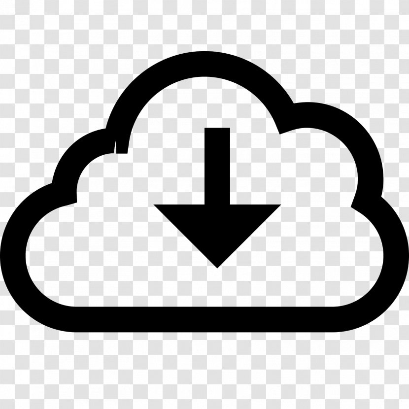 Cloud Computing Storage Download - Symbol Transparent PNG