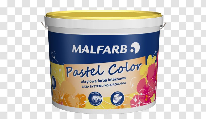 Pastel Color Paint Farba Lateksowa Material Transparent PNG
