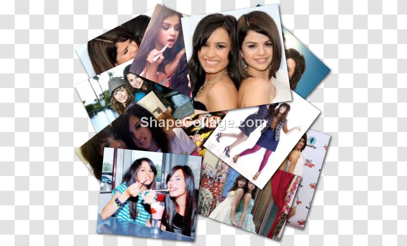 Demi Lovato Selena Gomez Princess Protection Program Collage Transparent PNG