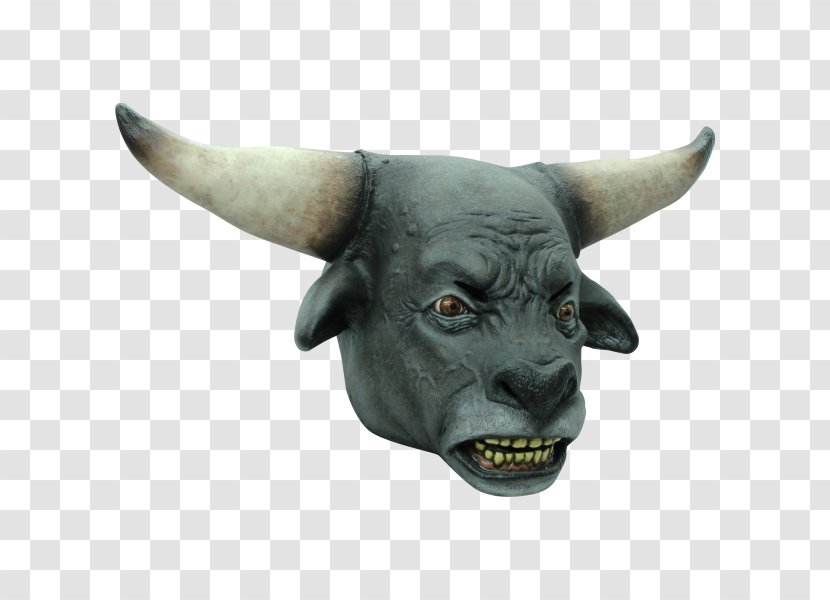 Minotaur Mask Knossos Cattle Greek Mythology - Snout Transparent PNG