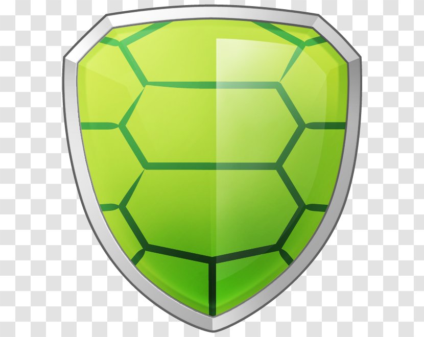Turtle Shell Green Sea Reptile Raphael - Shield Transparent PNG