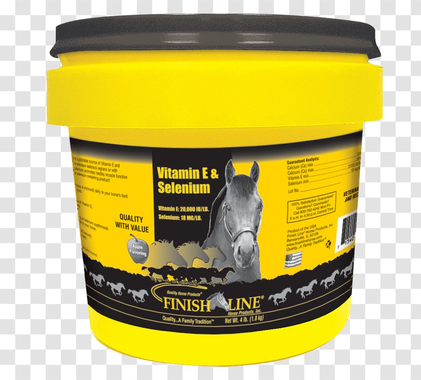 Horse Dietary Supplement Finish Line, Inc. Vitamin E - Line Inc Transparent PNG