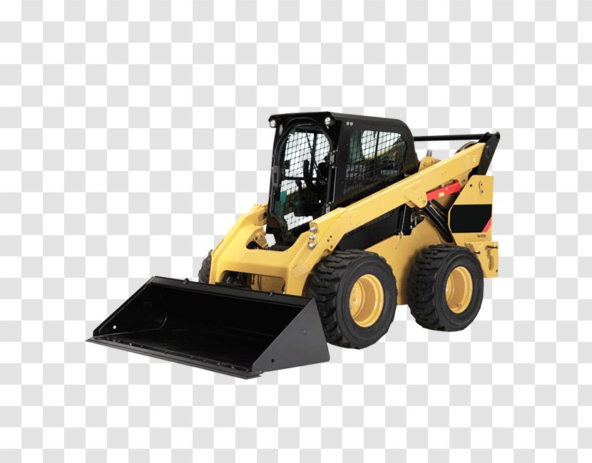 Caterpillar Inc. Skid-steer Loader Heavy Machinery - Automotive Tire - Skid Steer Transparent PNG