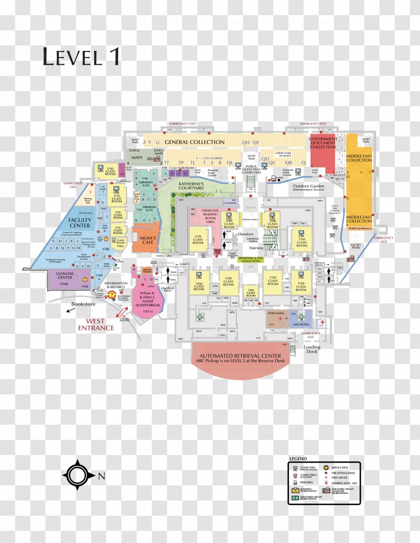 J. Willard Marriott Library Map International Floor Plan Madrid Auditorium - Diagram Transparent PNG