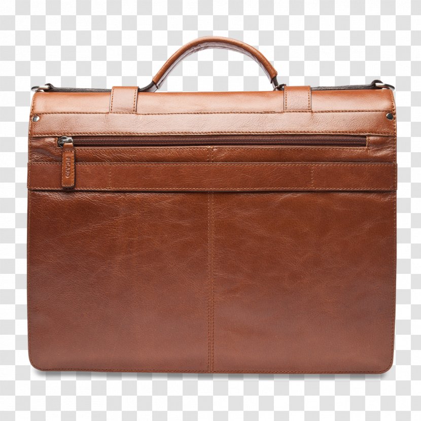 Briefcase Leather Cognac Handbag - Baggage Transparent PNG