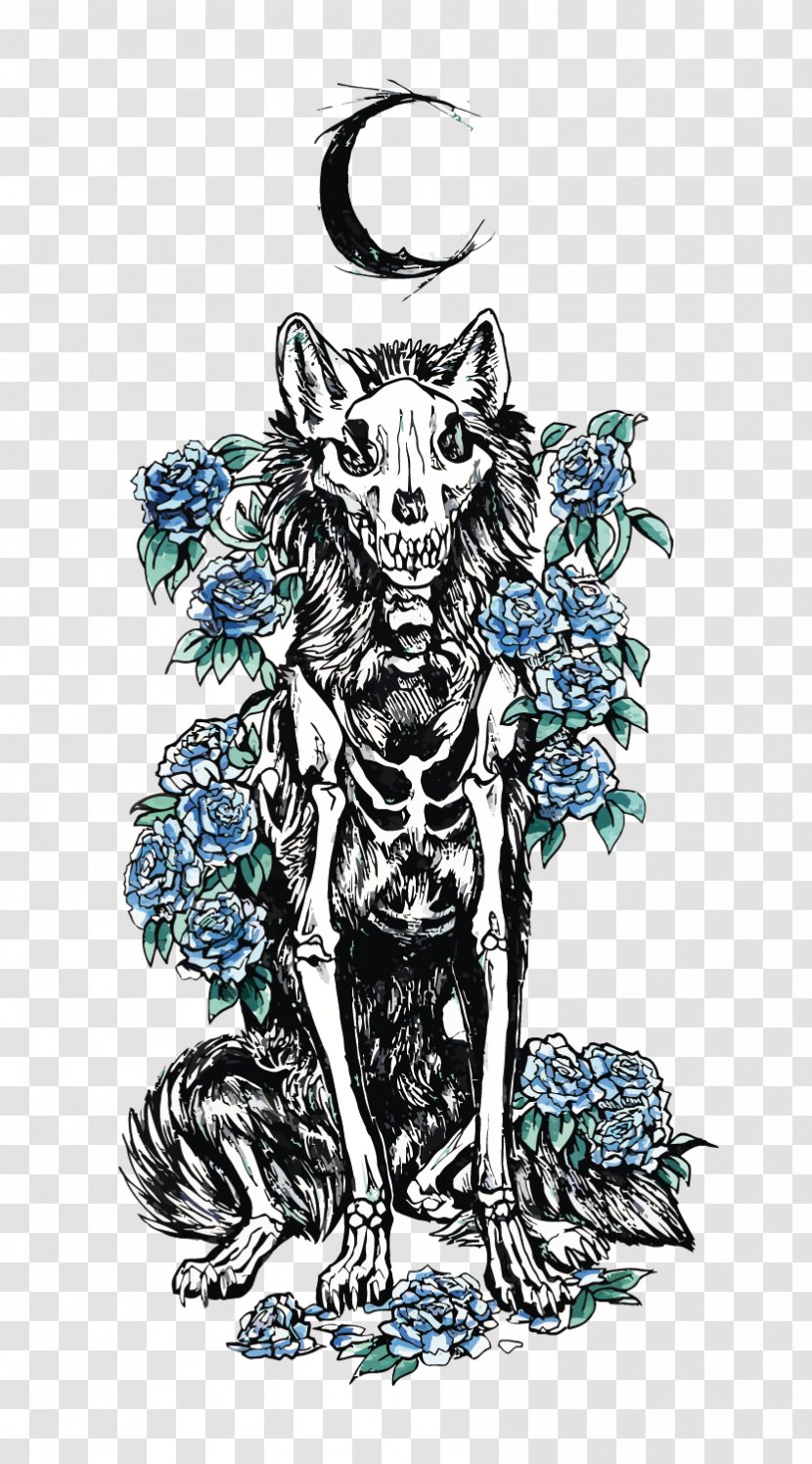 Dog Puppy Illustration - Vector Dead Wolf Transparent PNG