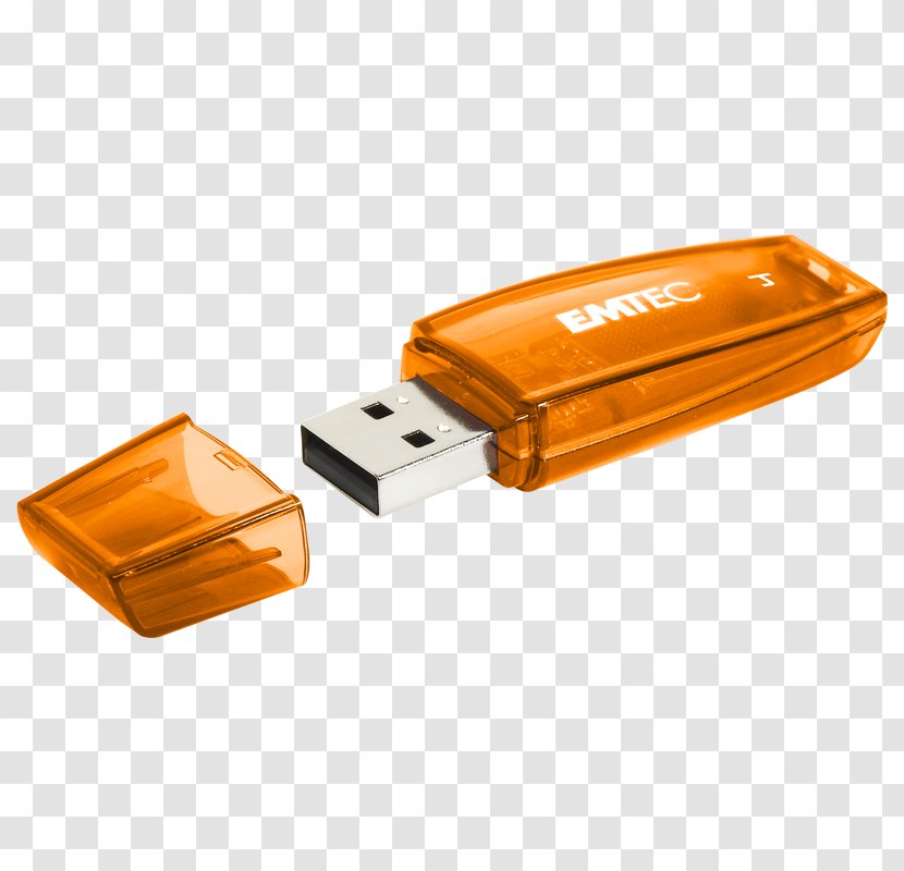 USB Flash Drives EMTEC Click B100 Computer Data Storage Memory - Sdhc Transparent PNG