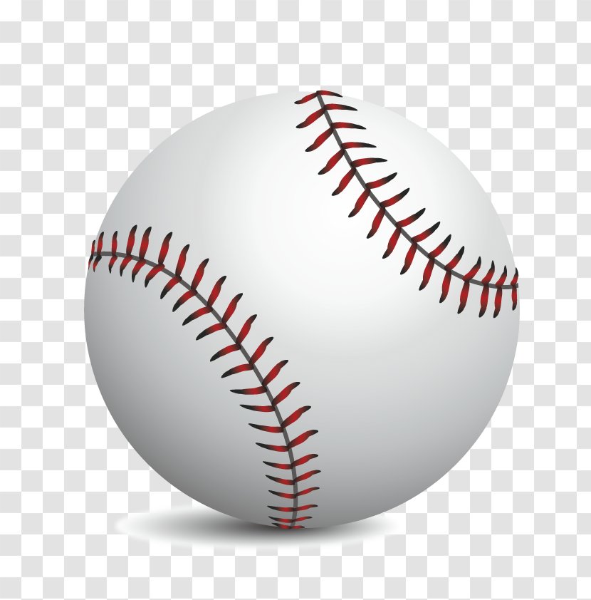MLB Baseball Softball Sport - Mlb - Vector Realistic Transparent PNG
